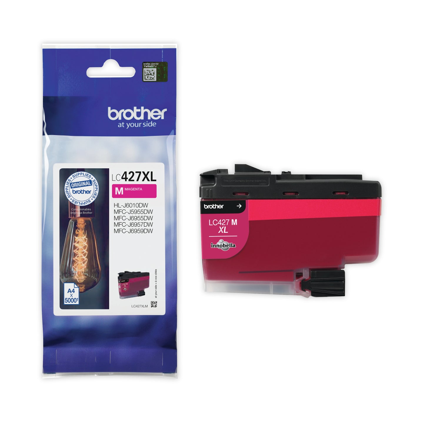 Brother LC427XLM Inkjet Cartridge High Yield Magenta LC427XLM