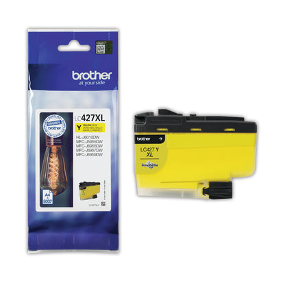 Brother LC427XLY ink cartridge 1 pc(s) Original Yellow