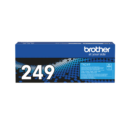 Brother TN-249C Toner Cartridge Ultra High Yield Cyan TN249C