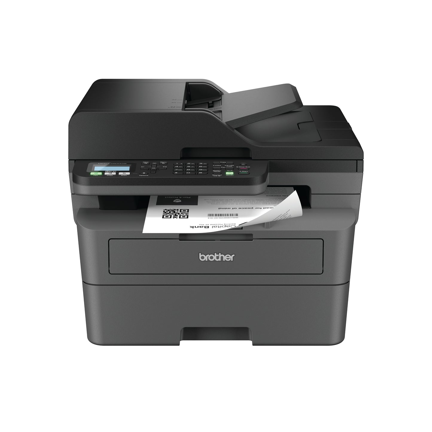 Brother MFC-L2827DWXL All In Box Bundle All-In-One Mono Laser Printer MFCL2827DWXLZU1