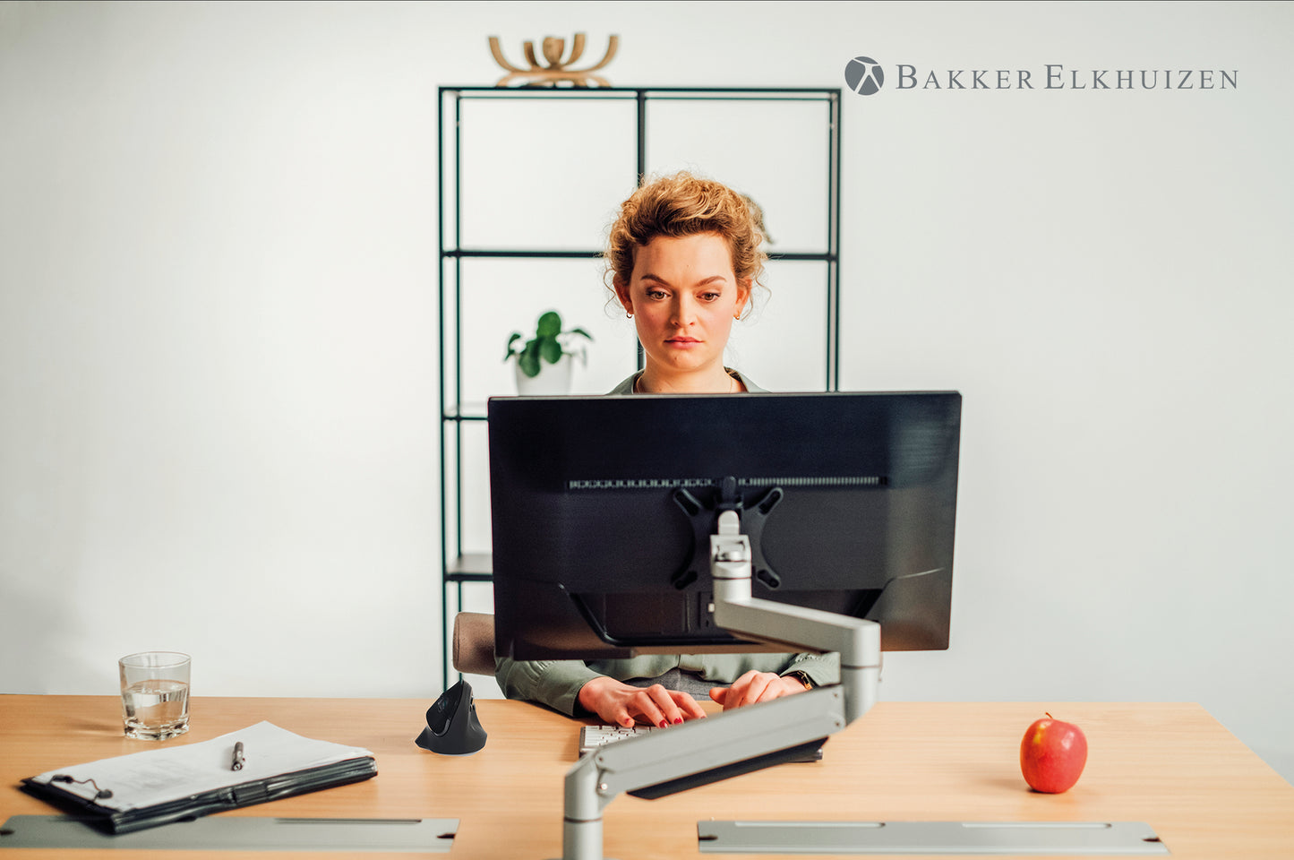BakkerElkhuizen PRF Ergonomic Vertical Wireless Mouse Right Hand BNEPRF10
