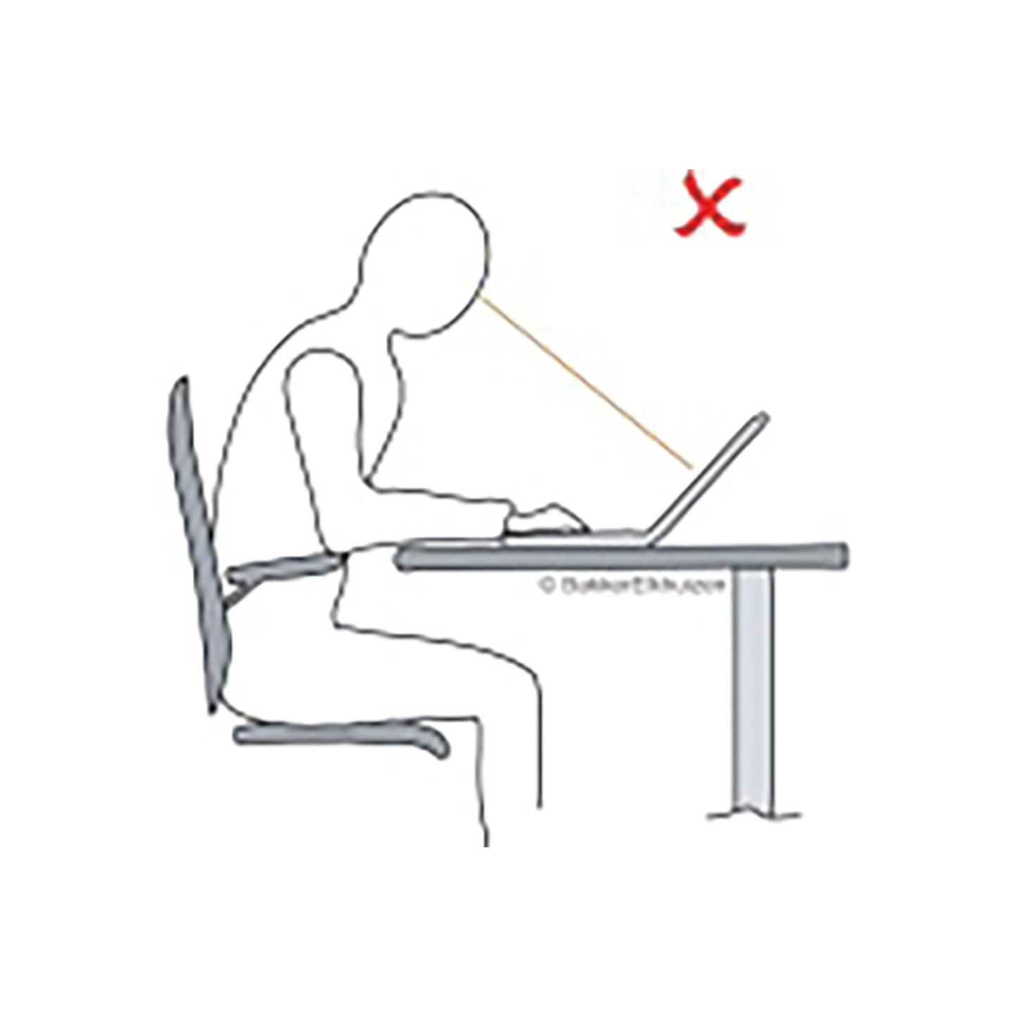 BakkerElkhuizen Ergo-Q 160 Laptop Stand Dark Grey BNEQ160DG