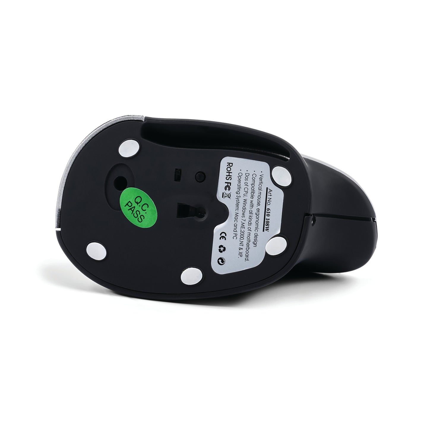 Bakker Elkhuizen Vertical Grip Mouse Wireless Right Handed BNEGMW