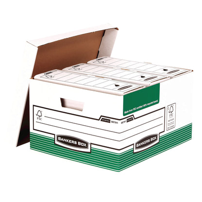 Fellowes Bankers Box System Storage Box W370xD255xH440mm (Pack of 10) 00791-FFLP