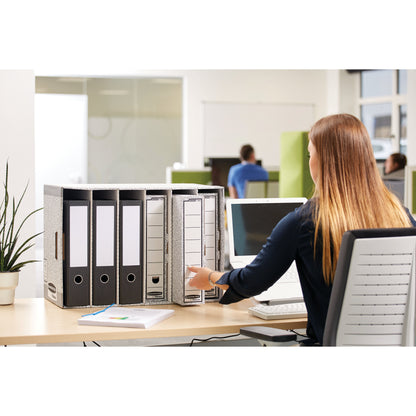 Fellowes Bankers Box System File Store Module Grey 01880