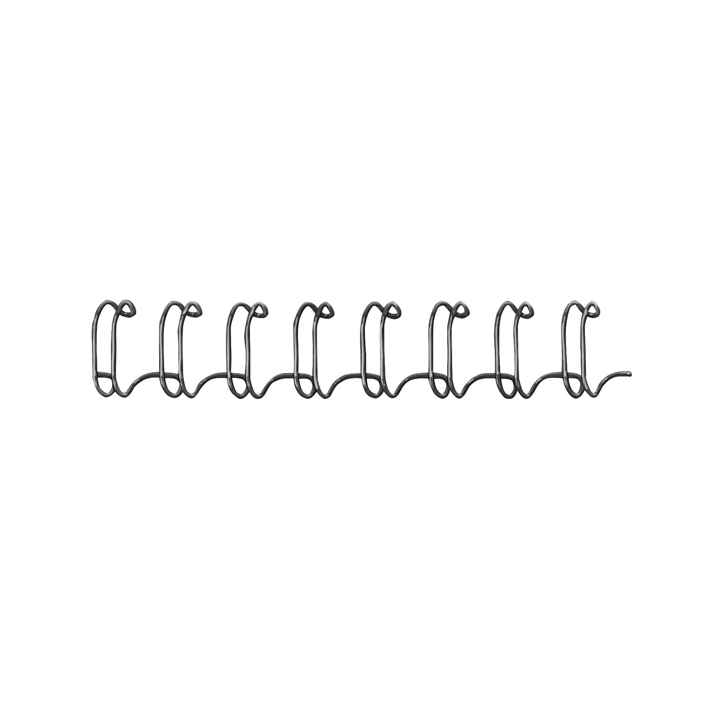 Fellowes Wire Binding Element 6mm Black (Pack of 100) 53218