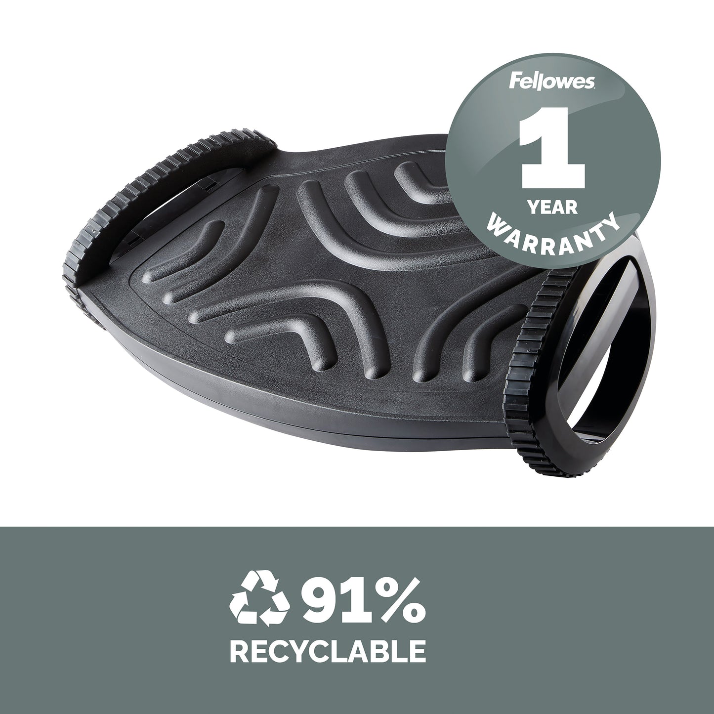 Fellowes Smart Suites Foot Rocker Black 8023901