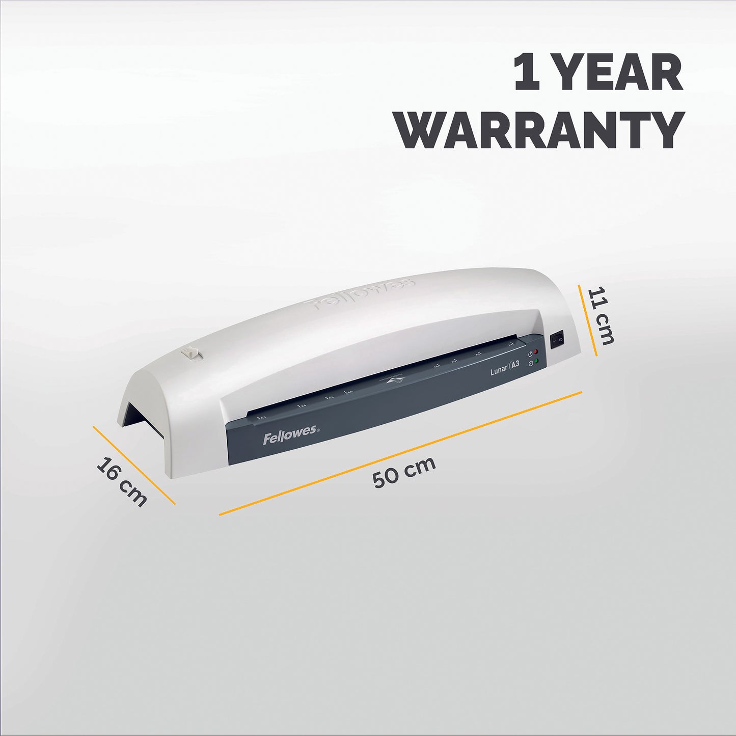 Fellowes Lunar A3 Laminator (Laminates at 30cm per minute) 5716801