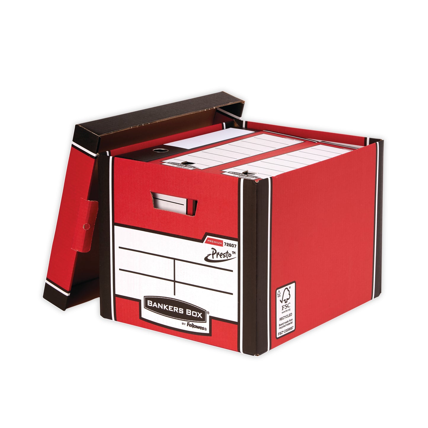 Bankers Box Premium Tall Box Red (Pack of 5) 7260706