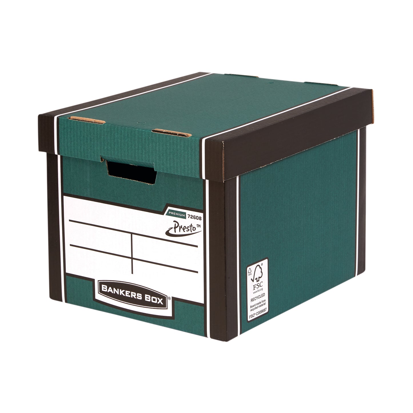 Bankers Box Premium Tall Box Green (Pack of 5) 7260806