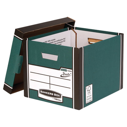 Bankers Box Premium Tall Box Green (Pack of 5) 7260806