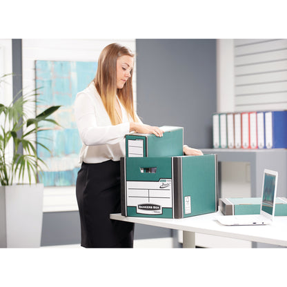Bankers Box Premium Tall Box Green (Pack of 5) 7260806