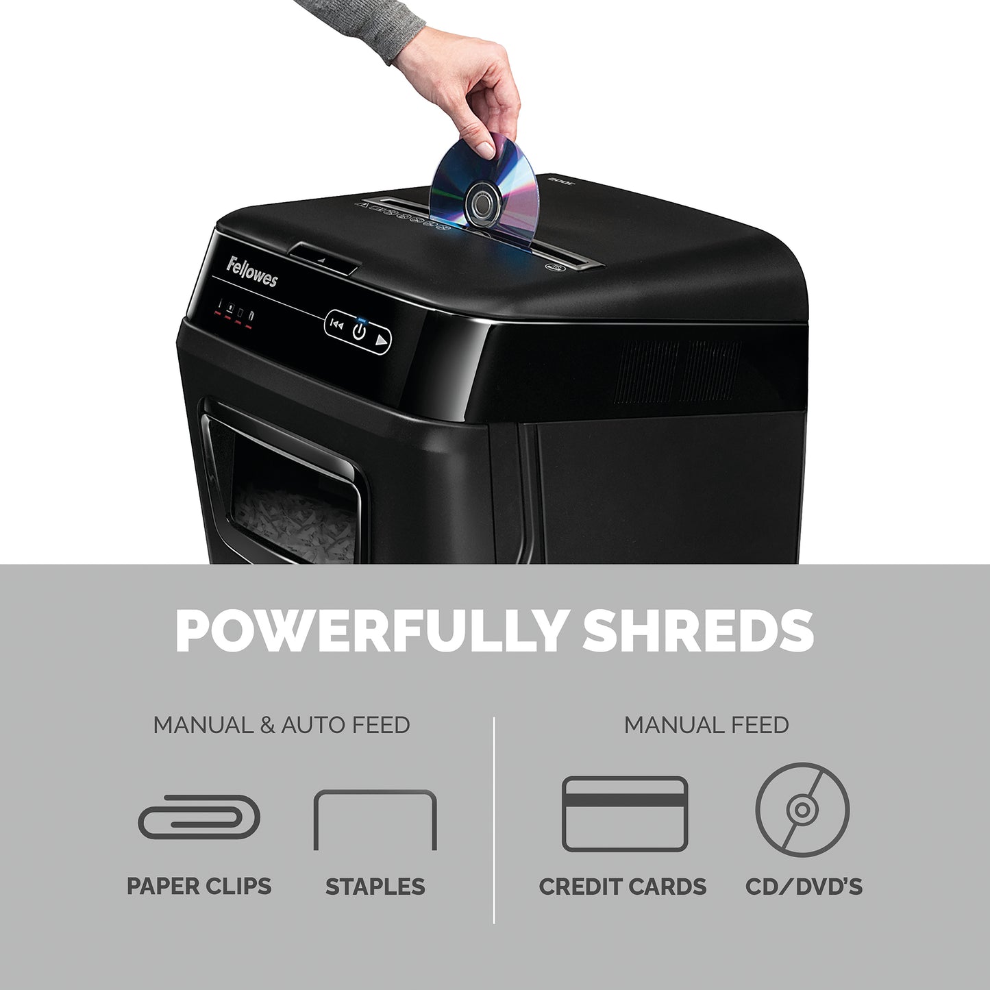 Fellowes Automax 150C Cross Square Cut Shredder 4680201