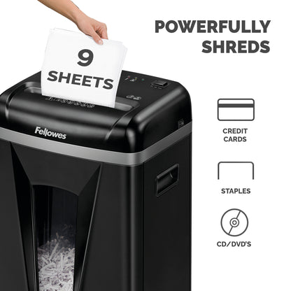 Fellowes 450M Micro Cut Shredder Black 4074201