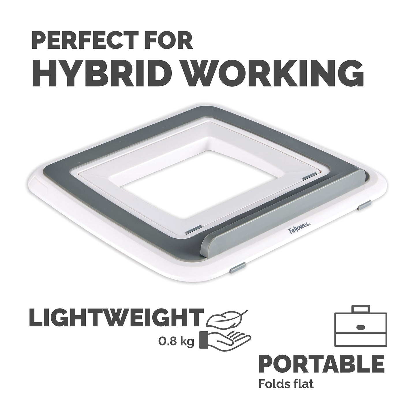 Fellowes I-Spire Series Laptop Quick Lift White 8210101