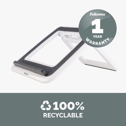 Fellowes I-Spire Series Laptop Quick Lift White 8210101