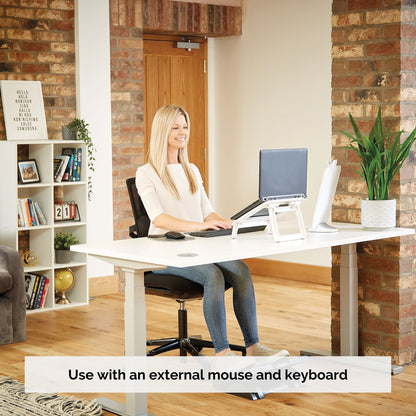 Fellowes I-Spire Series Laptop Quick Lift White 8210101