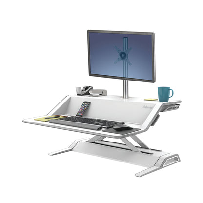 Fellowes 8042801 monitor mount / stand 68.6 cm (27") Desk Silver