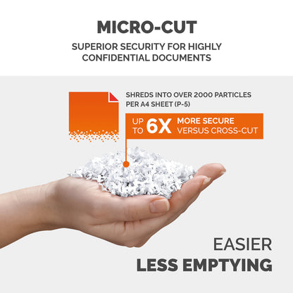 Fellowes Automax 200M Microshred Shredder (200 sheet automatic shredding capacity) 4656401