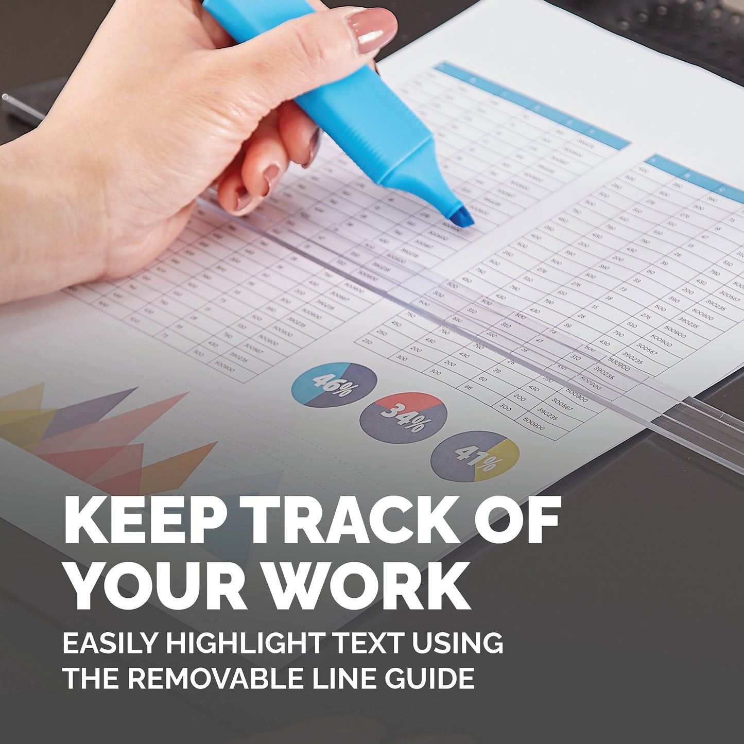 Fellowes Hana Document/Writing Slope Adjustable Position Black 8055701