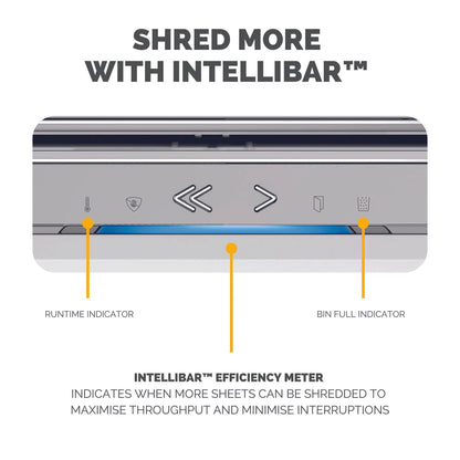 Fellowes LX Series Powershred LX21 paper shredder Micro-cut shredding Grey, White