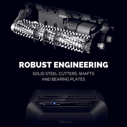 Fellowes Automax 80M Mini-Cut Shredder Hybrid Shredding 23L 4621601