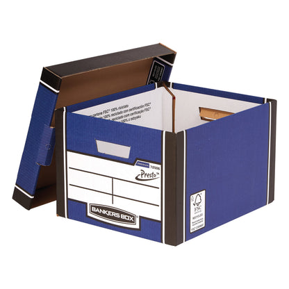 Bankers Box Premium Classic Box Blue (Pack of 5) 7250617
