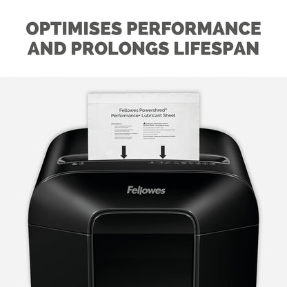 Fellowes Powershred Performance+ Lubricant Sheets (Pack of 10) 4025601