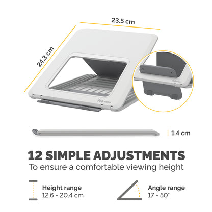 Fellowes Breyta Laptop Riser White 100016559