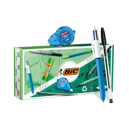 Bic Personal Stationery 9 Piece Kit with Reusable Box 951628