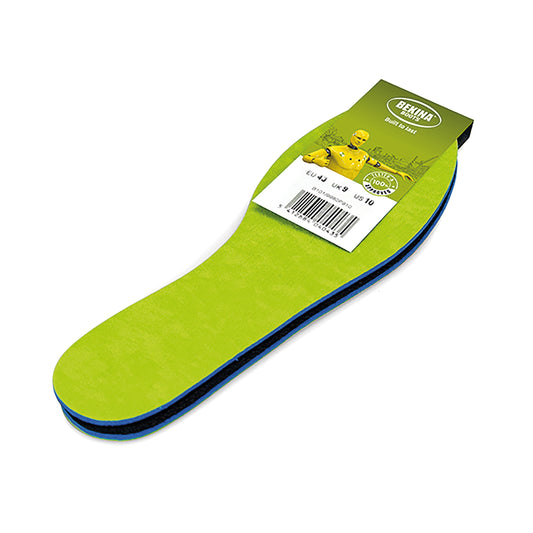 Bekina Steplite Easygrip Extra Thick Felt Washable Insole (Pack of 5) Green 13