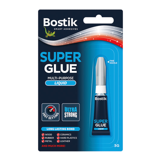 Bostik Super Glue 3g (Pack of 12) 30813340