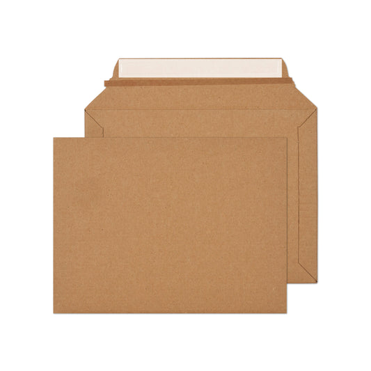 Blake Corrugated Wallet Envelope Peel and Seal + Rip Strip 248x348mm Kraft (Pack of 30) PCWA3
