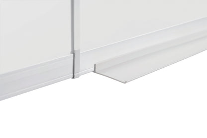 Bi-Office Outsize Magnetic Whiteboard Aluminium Frame 1800x1000mm MA2297510014