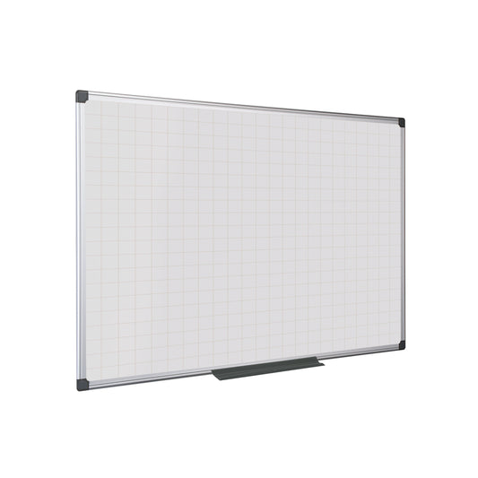 Bi-Office Maya Magnetic Whiteboard Gridded 1200x900mm MA0547170