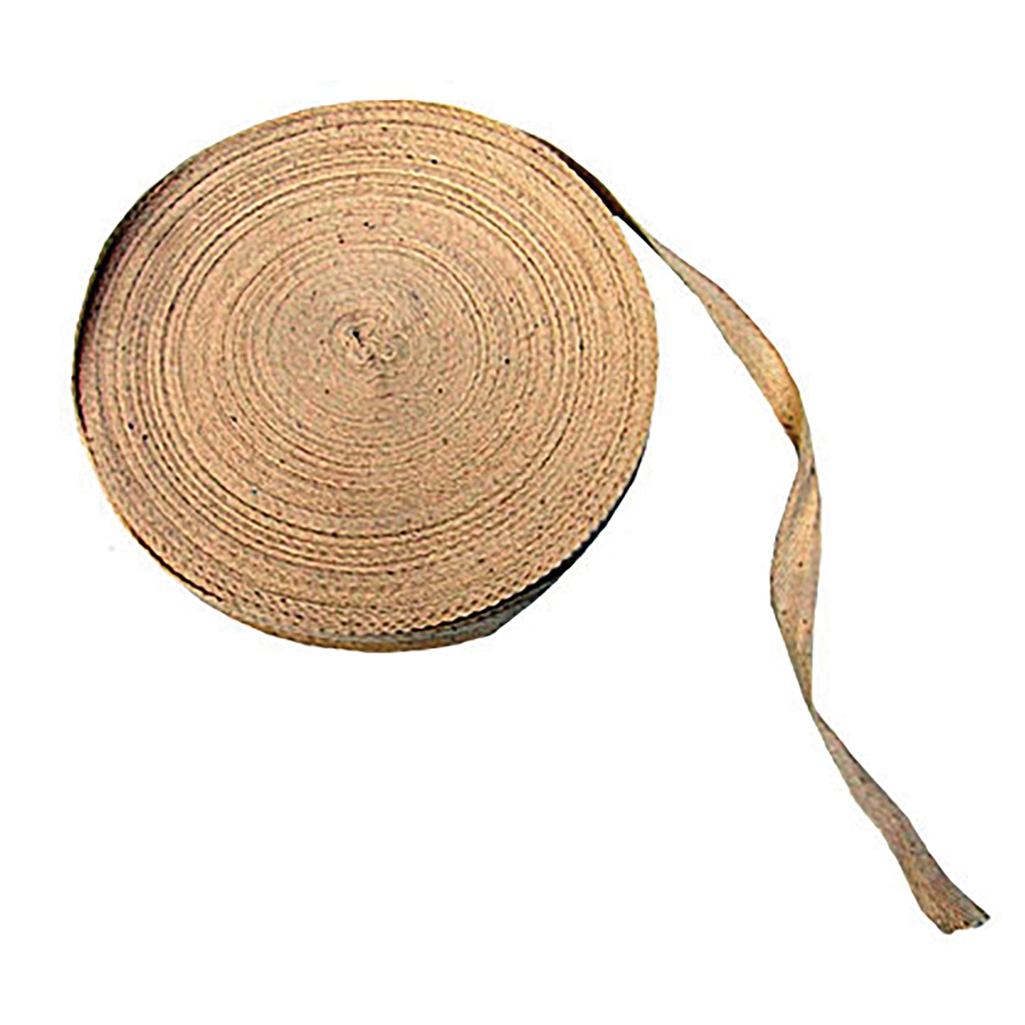 Beeswift Apron Cotton Tie Roll 1/2 inch x 50m Brown