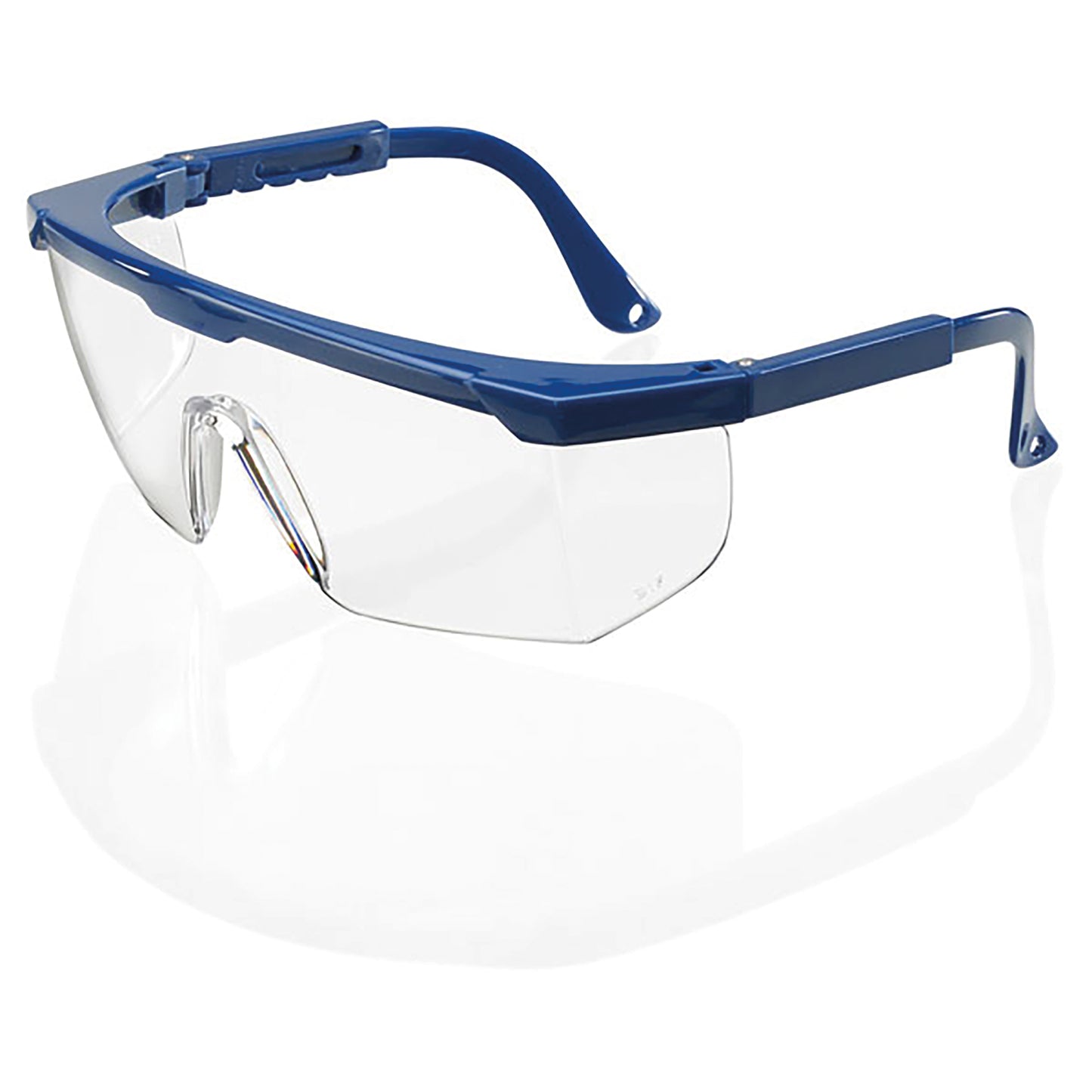 Beeswift Portland Safety Spectacles Clear/Blue