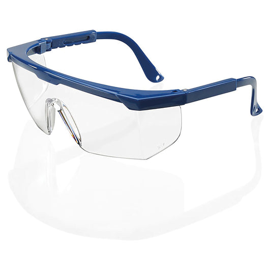 Beeswift Portland Safety Spectacles Clear/Blue