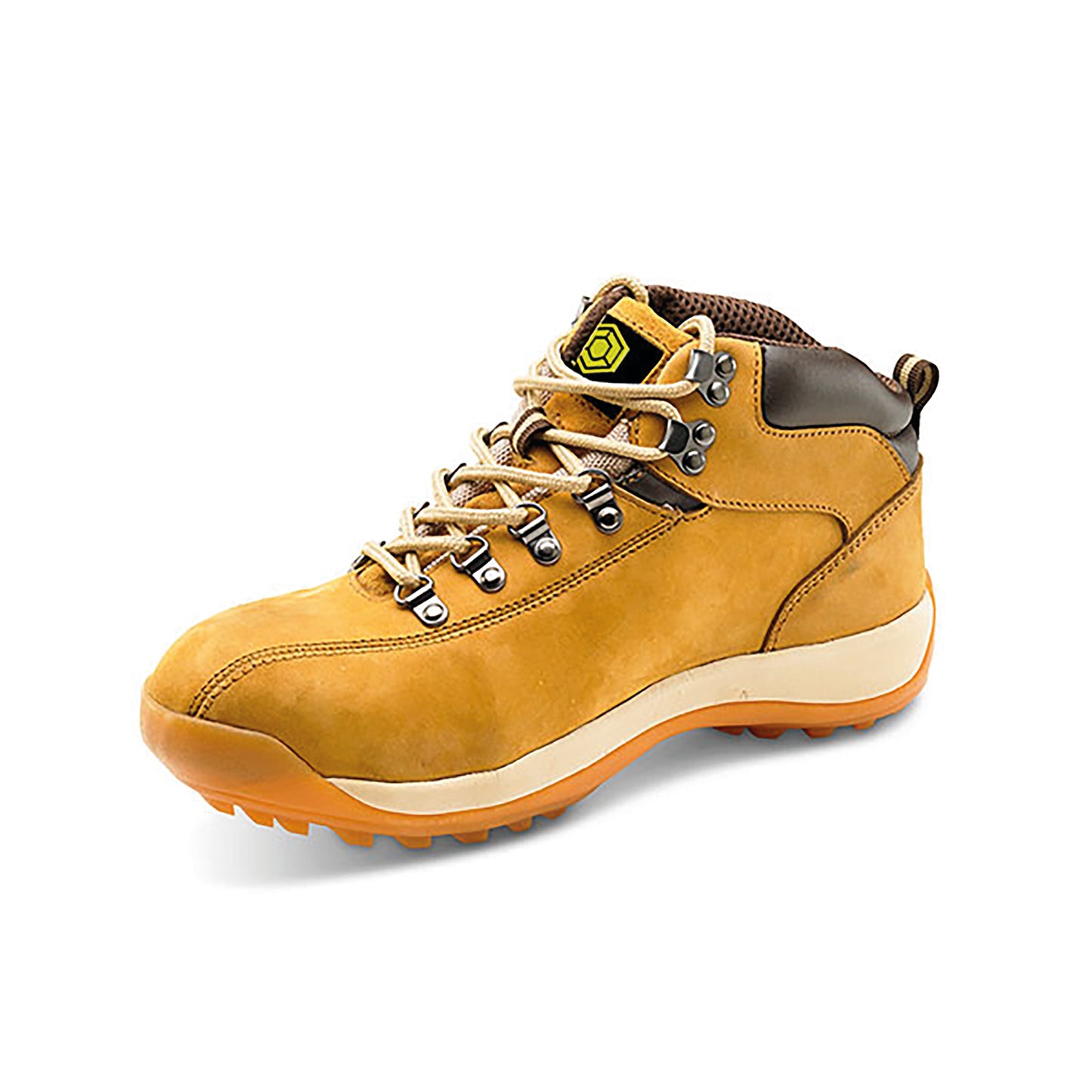 Beeswift Click Chukka SBP D-ring Lace Up Safety Boots 1 Pair Tan 11