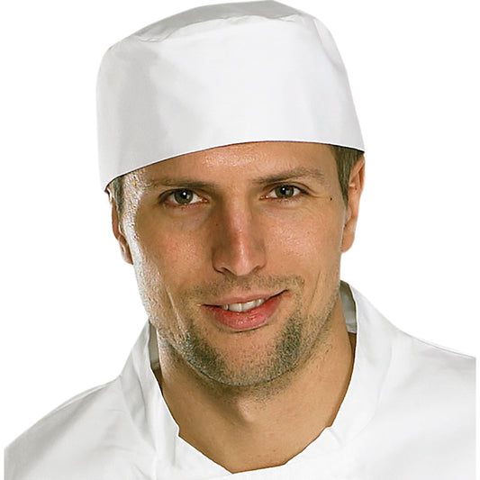 Beeswift Chefs Skull Cap White