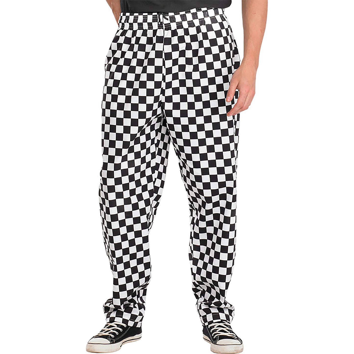 Beeswift Chefs Trousers Black/White S