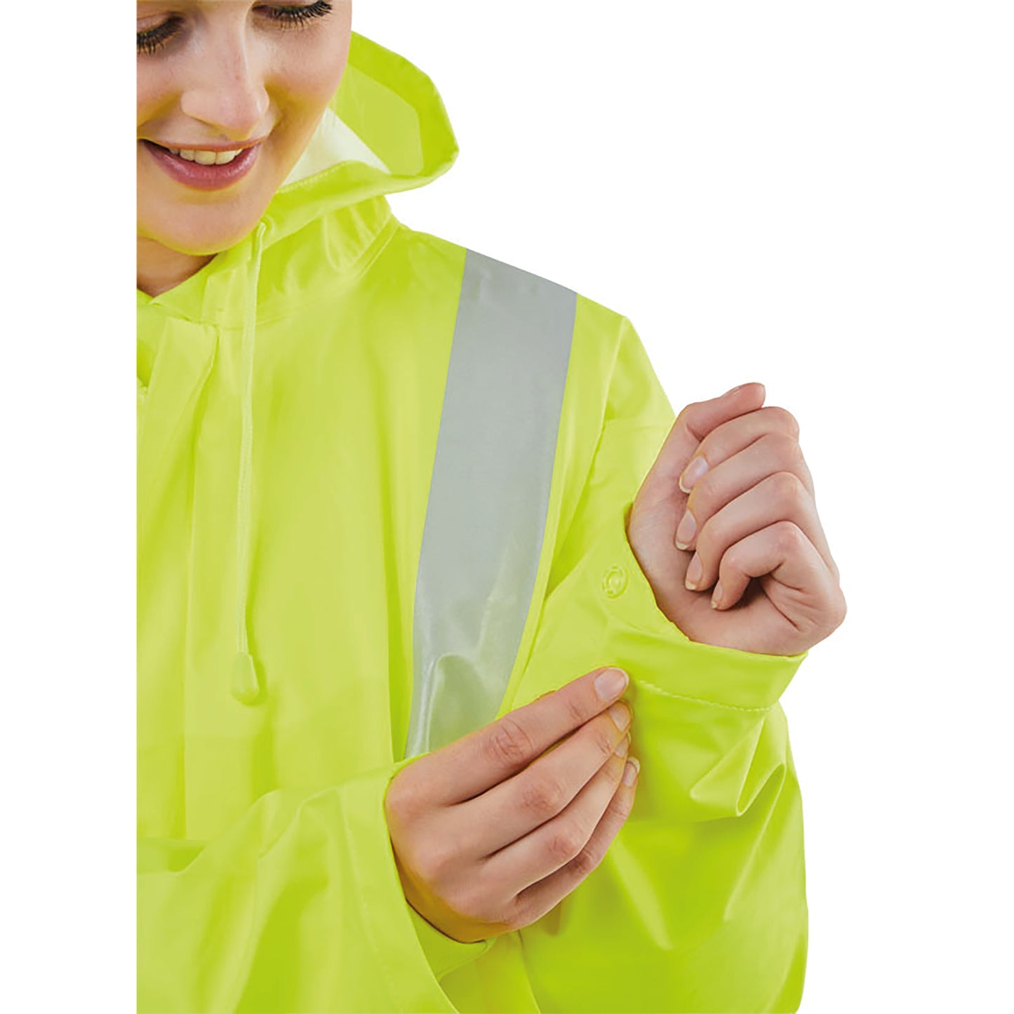 Beeswift Fire Retardant Anti-Static High Visibility Jacket Saturn Yellow 3XL