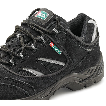Beeswift Click Lace Up S1 Safety Trainer Boots 1 Pair Black 08