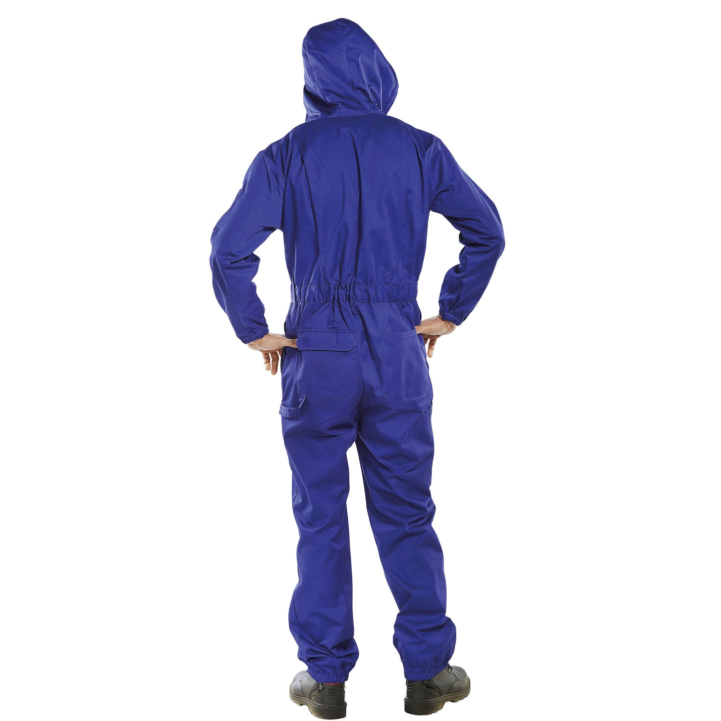 Beeswift Super Click Hooded Boilersuit Royal Blue 36