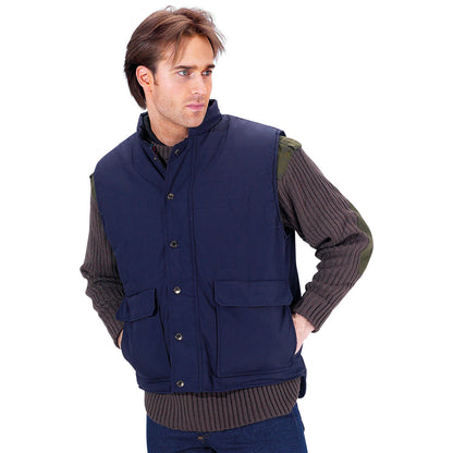 Beeswift Quebec Bodywarmer Navy Blue 4XL