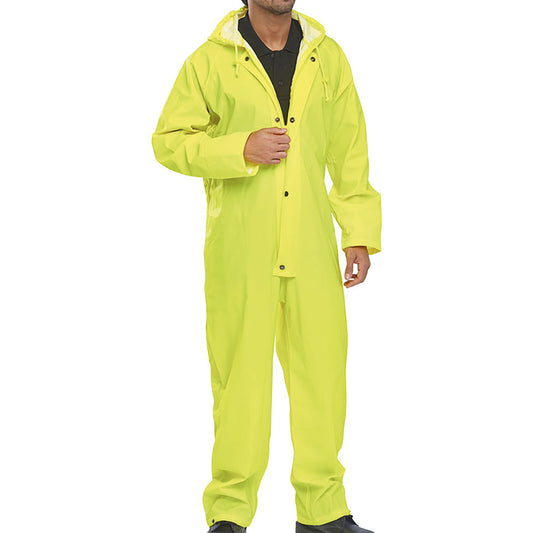 Beeswift Super B-Dri PU Coverall Saturn Yellow L