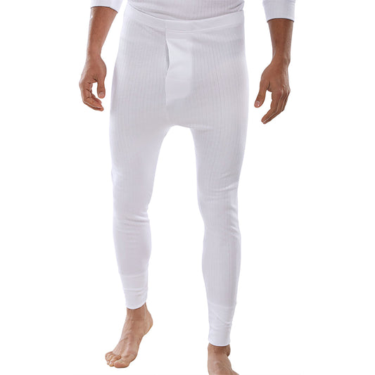 Beeswift Thermal Long Johns White M