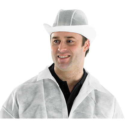 Beeswift Trilby Hat White L