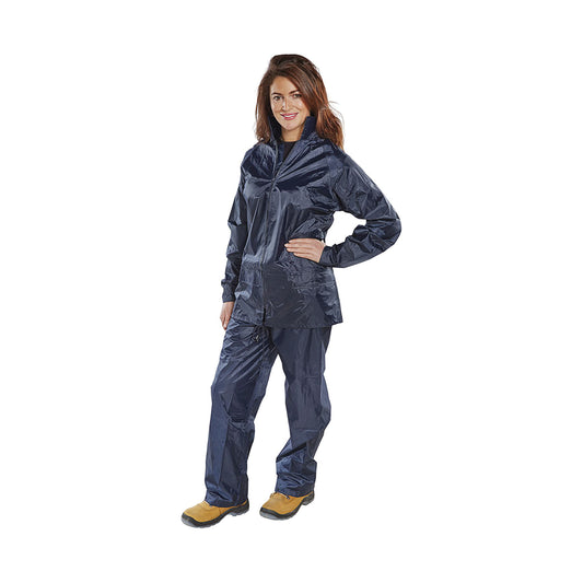 Beeswift Nylon B-Dri Weatherproof Suit Jacket and Trouser Pack