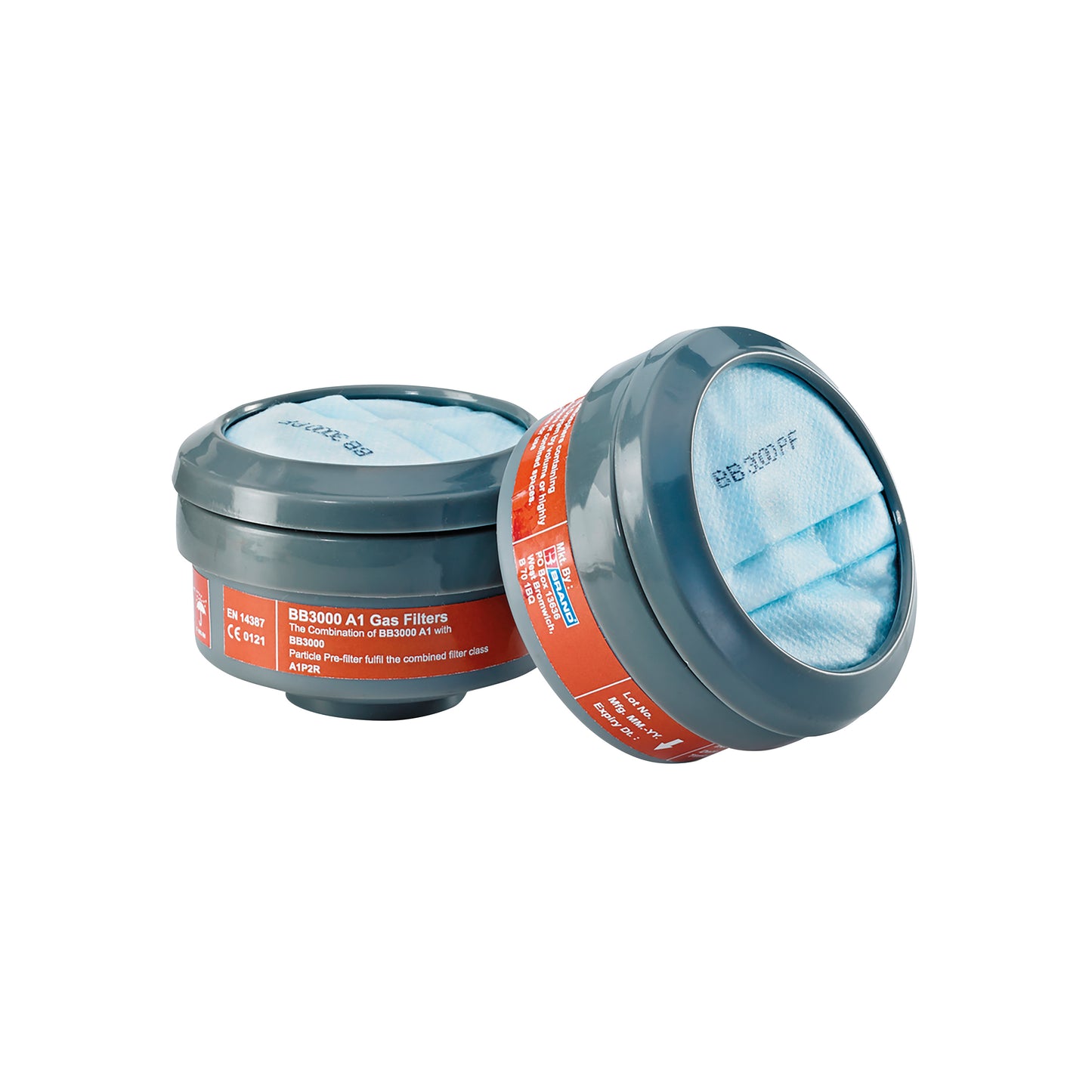 Beeswift A1P2 Filters For BB3000 Respirator Range 1 Pair
